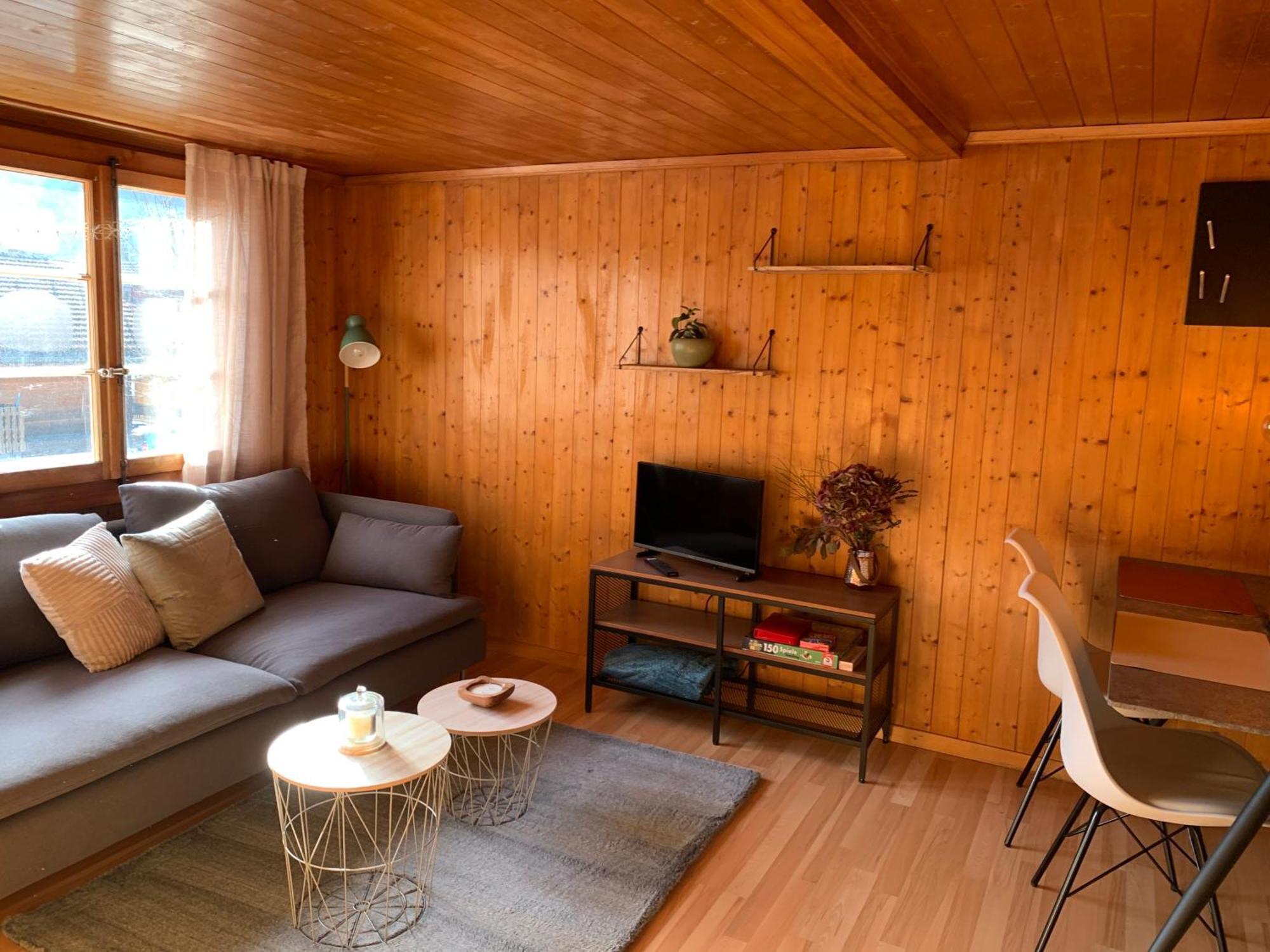 Charming, Well-Equipped Alpine Apartment Kandersteg Dış mekan fotoğraf