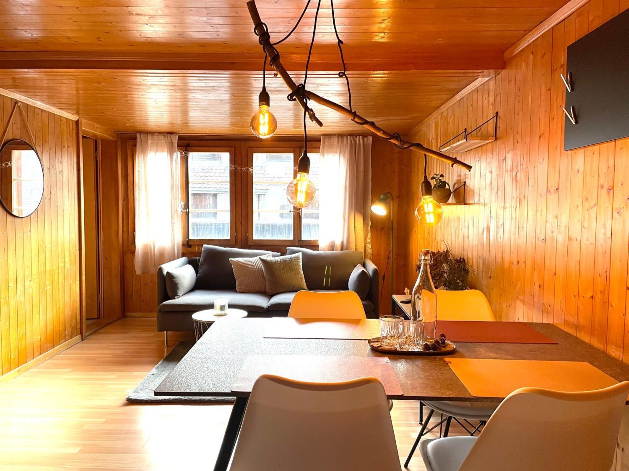 Charming, Well-Equipped Alpine Apartment Kandersteg Dış mekan fotoğraf