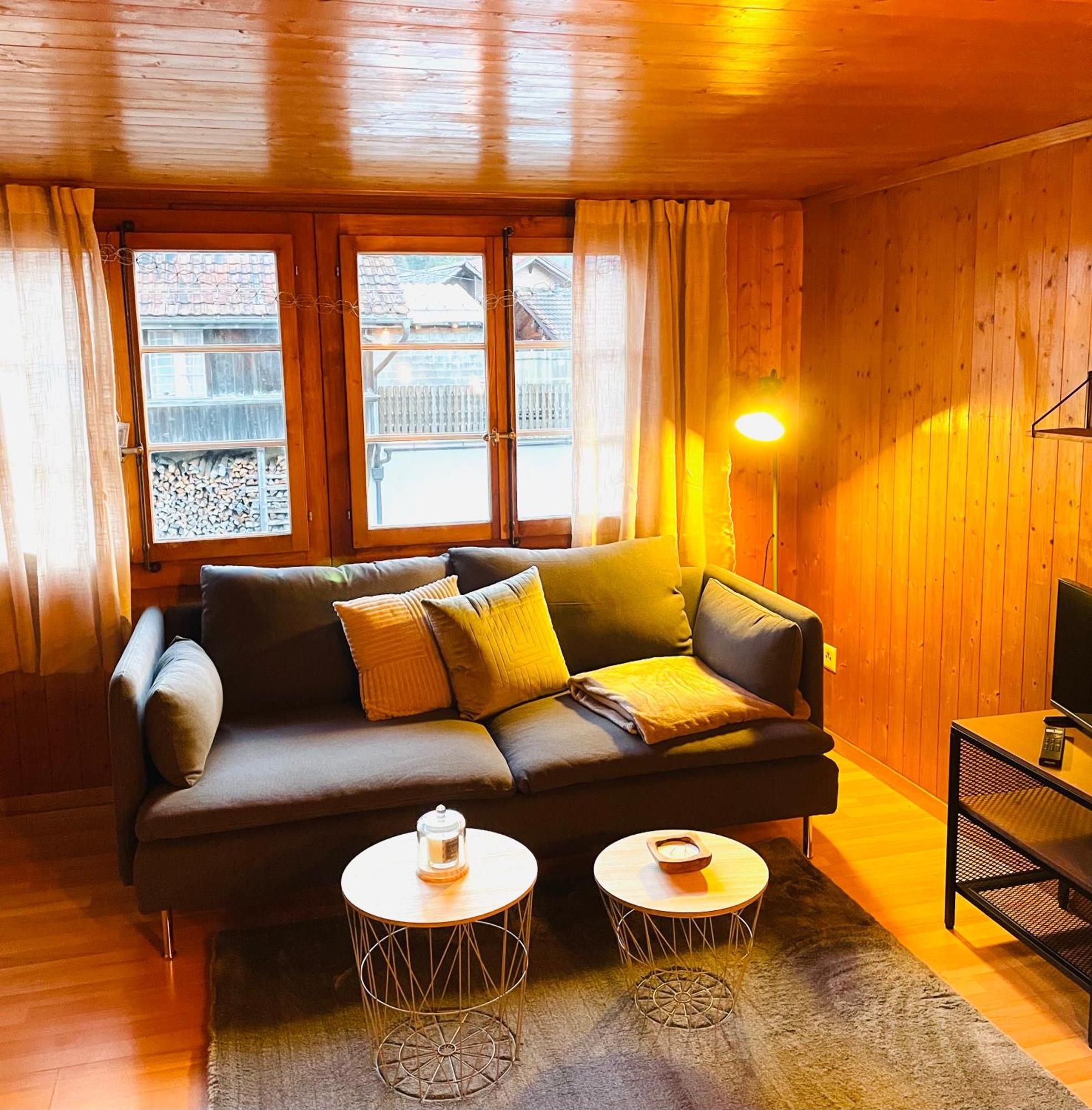Charming, Well-Equipped Alpine Apartment Kandersteg Dış mekan fotoğraf